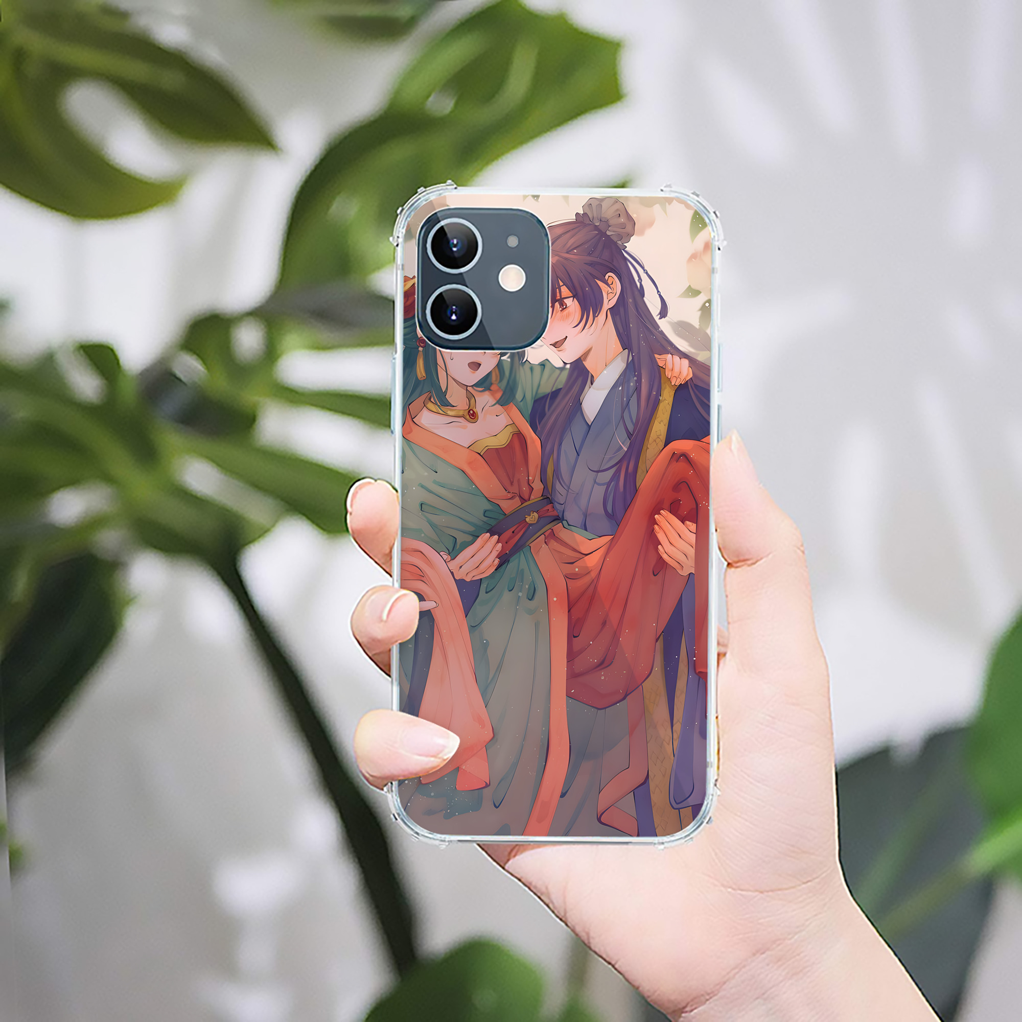 （画像用） 薬屋のひとりごと The Apothecary Diaries 【iPhone 12シリーズ対応】透明スマホケース（クリアソフトケース）